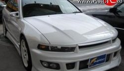 9 299 р. Пороги накладки Dolphin Mitsubishi Galant 8  дорестайлинг седан (1996-1998) (Неокрашенные)  с доставкой в г. Керчь. Увеличить фотографию 2