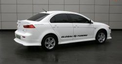 Комплект ресничек задних фонарей Mitsubishi Global-Tuning Mitsubishi Lancer  10 CY (2007-2017) седан дорестайлинг, седан рестайлинг