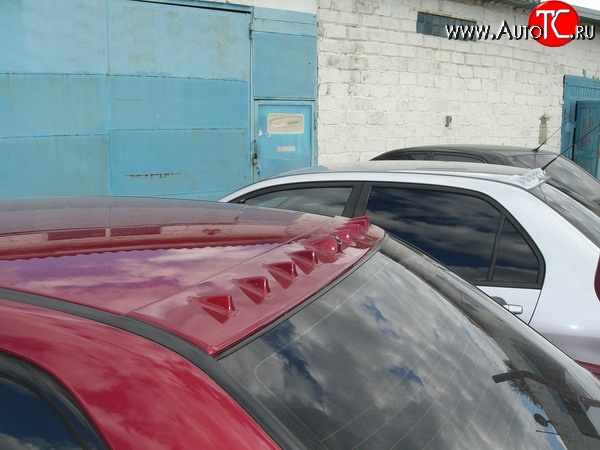 2 599 р. Плавники на крышу Evo  Mitsubishi Lancer  9 CS (2003-2009) седан 1-ый рестайлинг, седан 2-ой рестайлинг (Неокрашенный)  с доставкой в г. Керчь