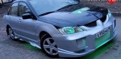 6 699 р. Передний бампер OS Mitsubishi Lancer 9 CS седан 2-ой рестайлинг (2005-2009)  с доставкой в г. Керчь. Увеличить фотографию 2