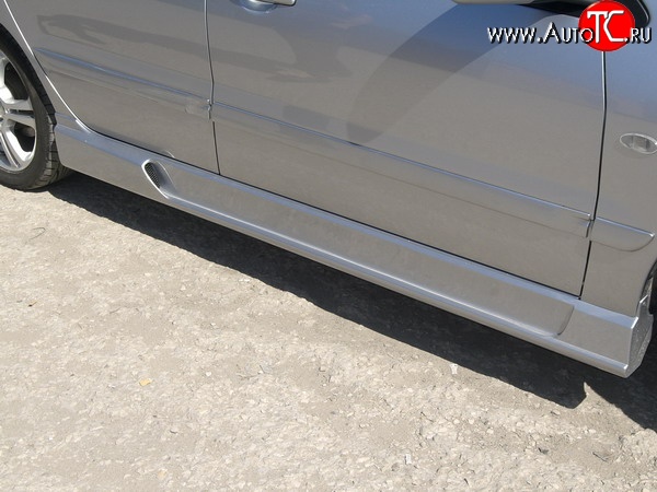 15 999 р. Комплект порогов в стиле INGS Extreem Mitsubishi Lancer 9 CS универсал 2-ой рестайлинг (2005-2009) (Неокрашенные)  с доставкой в г. Керчь