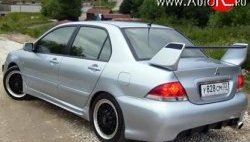 4 099 р. Пороги накладки Underground Mitsubishi Lancer 9 CS седан 2-ой рестайлинг (2005-2009) (Неокрашенные)  с доставкой в г. Керчь. Увеличить фотографию 2
