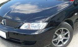 889 р. Комплект широких ресничек Evo V2 Mitsubishi Lancer 9 CS седан 2-ой рестайлинг (2005-2009) (Неокрашенные)  с доставкой в г. Керчь. Увеличить фотографию 2