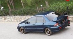 5 399 р. Накладка заднего бампера Sport 2.0 Mitsubishi Lancer 9 CS седан 2-ой рестайлинг (2005-2009) (Неокрашенная)  с доставкой в г. Керчь. Увеличить фотографию 2