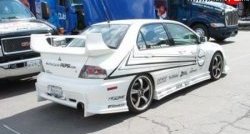 7 549 р. Пороги накладки XS на Mitsubishi Lancer Evolution 8 CT9A седан (2003-2005)  с доставкой в г. Керчь. Увеличить фотографию 2