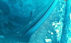 2 049 р. Диффузор заднего бампера Evo-mini Mitsubishi Lancer 10 CY седан дорестайлинг (2007-2010) (Неокрашенный)  с доставкой в г. Керчь. Увеличить фотографию 2