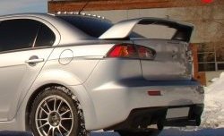 11 699 р. Спойлер Evo V1 Высокий Mitsubishi Lancer 10 CY седан дорестайлинг (2007-2010) (Неокрашенный)  с доставкой в г. Керчь. Увеличить фотографию 4