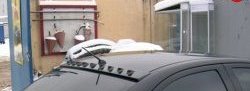 2 159 р. Диффузор Evo на крышу  Mitsubishi Lancer  10 CY (2007-2017) седан дорестайлинг, седан рестайлинг (Неокрашенный)  с доставкой в г. Керчь. Увеличить фотографию 2