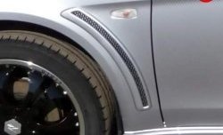 Комплект жабер на передние крылья Evo Mitsubishi Lancer  10 CY (2007-2017) седан дорестайлинг, хэтчбэк дорестайлинг, седан рестайлинг, хэтчбек 5 дв рестайлинг