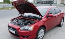 3 189 р. Растяжка передних стоек Sport Mitsubishi Lancer 10 CY седан дорестайлинг (2007-2010)  с доставкой в г. Керчь. Увеличить фотографию 2