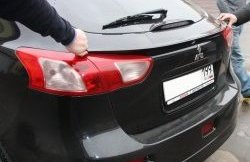 4 199 р. Лип спойлер Sport 5D (хетчбек) Mitsubishi Lancer 10 CY хэтчбэк дорестайлинг (2007-2010) (Неокрашенный)  с доставкой в г. Керчь. Увеличить фотографию 3