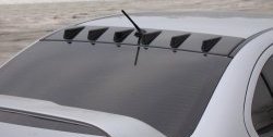 2 449 р. Аэродинамический рассекатель Zodiak Generator на крышу Mitsubishi Lancer 10 CY седан рестайлинг (2011-2017) (Неокрашенный)  с доставкой в г. Керчь. Увеличить фотографию 2