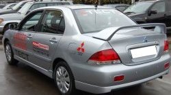 6 199 р. Пороги накладки GT Dynamics Mitsubishi Lancer 9 CS седан 2-ой рестайлинг (2005-2009) (Неокрашенные)  с доставкой в г. Керчь. Увеличить фотографию 2