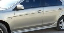 3 699 р. Пороги накладки Сток 2л Mitsubishi Lancer 10 CY седан дорестайлинг (2007-2010) (Неокрашенные)  с доставкой в г. Керчь. Увеличить фотографию 6