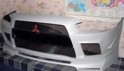 18 999 р. Передний бампер Extreme Mitsubishi Lancer 10 CY седан рестайлинг (2011-2017) (Неокрашенный)  с доставкой в г. Керчь. Увеличить фотографию 2