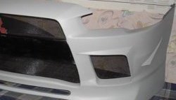 18 999 р. Передний бампер Extreme Mitsubishi Lancer 10 CY седан рестайлинг (2011-2017) (Неокрашенный)  с доставкой в г. Керчь. Увеличить фотографию 3