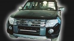 10 499 р. Накладка переднего бампера GT Dynamics Mitsubishi Pajero 4 V80 дорестайлинг (2006-2011) (Дорестайлинг, Неокрашенная)  с доставкой в г. Керчь. Увеличить фотографию 3