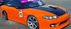 5 349 р. Передний бампер V-speed Nissan Silvia S15 (1999-2002) (Неокрашенный)  с доставкой в г. Керчь. Увеличить фотографию 3
