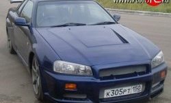 17 249 р. Пластиковый капот GTR Nissan Skyline R34 (1999-2002) (Неокрашенный)  с доставкой в г. Керчь. Увеличить фотографию 2