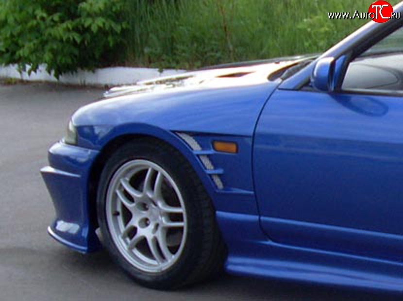 10 949 р. Передние крылья DoLuck Nissan Skyline R33 (1993-1998) (Неокрашенные)  с доставкой в г. Керчь