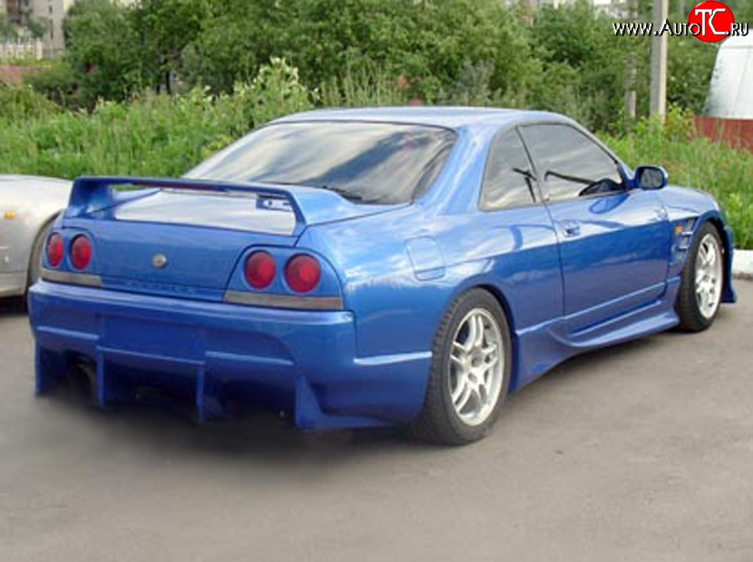 9 999 р. Задний бампер DoLuck Nissan Skyline R33 (1993-1998) (Неокрашенный)  с доставкой в г. Керчь