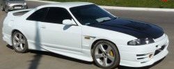 10 549 р. Пороги накладки Drift style Nissan Skyline R33 (1993-1998) (Неокрашенные)  с доставкой в г. Керчь. Увеличить фотографию 2