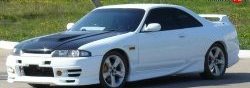 10 549 р. Пороги накладки Drift style Nissan Skyline R33 (1993-1998) (Неокрашенные)  с доставкой в г. Керчь. Увеличить фотографию 4