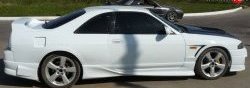 9 549 р. Задний бампер Drift style Nissan Skyline R33 (1993-1998) (Неокрашенный)  с доставкой в г. Керчь. Увеличить фотографию 4
