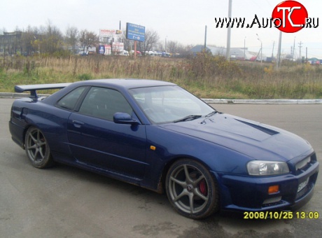 10 949 р. Передние крылья GTR Nissan Skyline R34 (1999-2002) (Неокрашенные)  с доставкой в г. Керчь