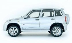 2 499 р. Арки крыльев Dakar Лада 2123 (Нива Шевроле) дорестайлинг (2002-2008) (Неокрашенные)  с доставкой в г. Керчь. Увеличить фотографию 2