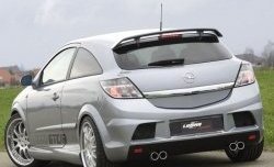 5 349 р. Задний бампер Lumma Opel Astra H GTC хэтчбек 3 дв. дорестайлинг (2004-2006) (Неокрашенный)  с доставкой в г. Керчь. Увеличить фотографию 4