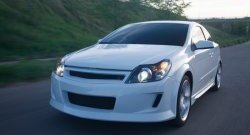 Передний бампер DM-Style Opel Astra  H GTC (2004-2011) хэтчбек 3 дв. дорестайлинг, хэтчбек 3 дв. рестайлинг