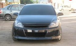 10 399 р. Передний бампер DM-Style Opel Astra H GTC хэтчбек 3 дв. рестайлинг (2006-2011) (Без сетки, Неокрашенный)  с доставкой в г. Керчь. Увеличить фотографию 4