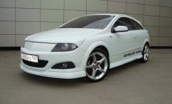 Глухая решётка радиатора Global Tuning Opel Astra  H GTC (2004-2011) хэтчбек 3 дв. дорестайлинг, хэтчбек 3 дв. рестайлинг