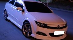 Накладка переднего бампера Global Tuning Opel Astra  H GTC (2004-2011) хэтчбек 3 дв. дорестайлинг, хэтчбек 3 дв. рестайлинг