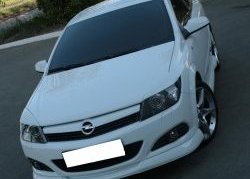 4 749 р. Накладка переднего бампера Global Tuning Opel Astra H GTC хэтчбек 3 дв. рестайлинг (2006-2011) (Неокрашенная)  с доставкой в г. Керчь. Увеличить фотографию 2