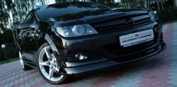4 749 р. Накладка переднего бампера Global Tuning Opel Astra H GTC хэтчбек 3 дв. рестайлинг (2006-2011) (Неокрашенная)  с доставкой в г. Керчь. Увеличить фотографию 3