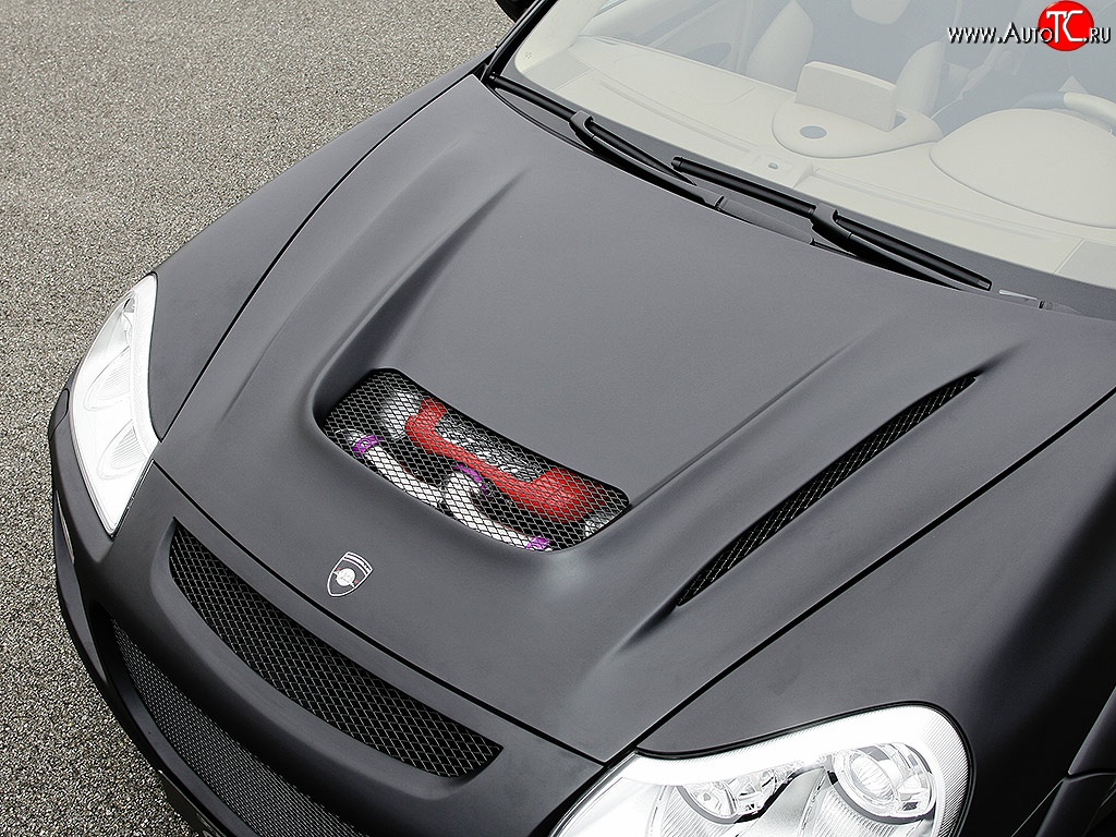 27 649 р. Пластиковый капот GEMBALLA GT650 Porsche Cayenne 955 (2002-2006) (Неокрашенный)  с доставкой в г. Керчь