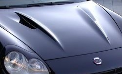 21 699 р. Пластиковый капот Techart Magnum I Porsche Cayenne 955 (2002-2006) (Неокрашенный)  с доставкой в г. Керчь. Увеличить фотографию 2