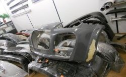 30 699 р. Передний бампер Techart Magnum I Porsche Cayenne 955 (2002-2006) (Неокрашенный)  с доставкой в г. Керчь. Увеличить фотографию 5