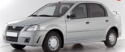 4 249 р. Передний бампер Классик 2 Renault Logan 1 дорестайлинг (2004-2010) (Неокрашенный)  с доставкой в г. Керчь. Увеличить фотографию 2