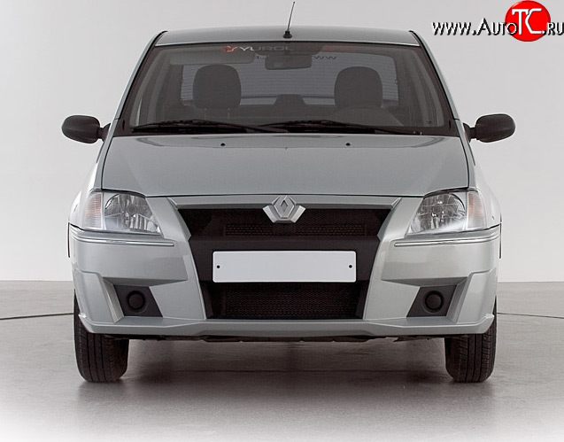 4 249 р. Передний бампер Классик 2 Renault Logan 1 дорестайлинг (2004-2010) (Неокрашенный)  с доставкой в г. Керчь
