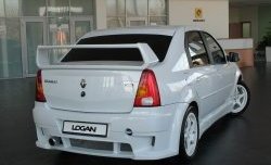 Задний бампер Power DM Renault Logan  1 (2004-2010) дорестайлинг