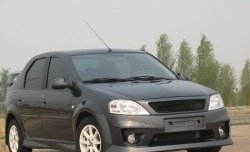 Передний бампер Power DM 2 Renault Logan  1 (2010-2016), Лада Ларгус (2012-2021)