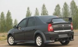 Задний бампер Power DM 2 Renault Logan  1 (2010-2016) рестайлинг