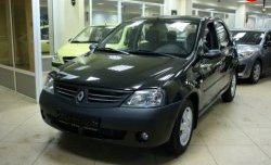 2 999 р. Передний бампер SAT  Renault Logan  1 (2004-2010) дорестайлинг (Неокрашенный)  с доставкой в г. Керчь. Увеличить фотографию 3