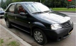 2 999 р. Передний бампер SAT  Renault Logan  1 (2004-2010) дорестайлинг (Неокрашенный)  с доставкой в г. Керчь. Увеличить фотографию 4