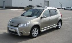 1 849 р. Реснички Kart RS Renault Sandero Stepway (BS) (2010-2014) (Неокрашенные)  с доставкой в г. Керчь. Увеличить фотографию 2