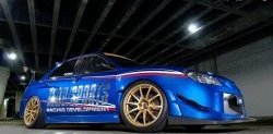 11 399 р. Пороги накладки Zero Sport Subaru Impreza GE седан (2007-2012) (Неокрашенные)  с доставкой в г. Керчь. Увеличить фотографию 2