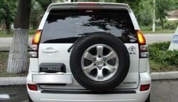 5 549 р. Спойлер Original Design со стоп-сигналом  Toyota Land Cruiser Prado  J120 (2002-2009) (Неокрашенный)  с доставкой в г. Керчь. Увеличить фотографию 2